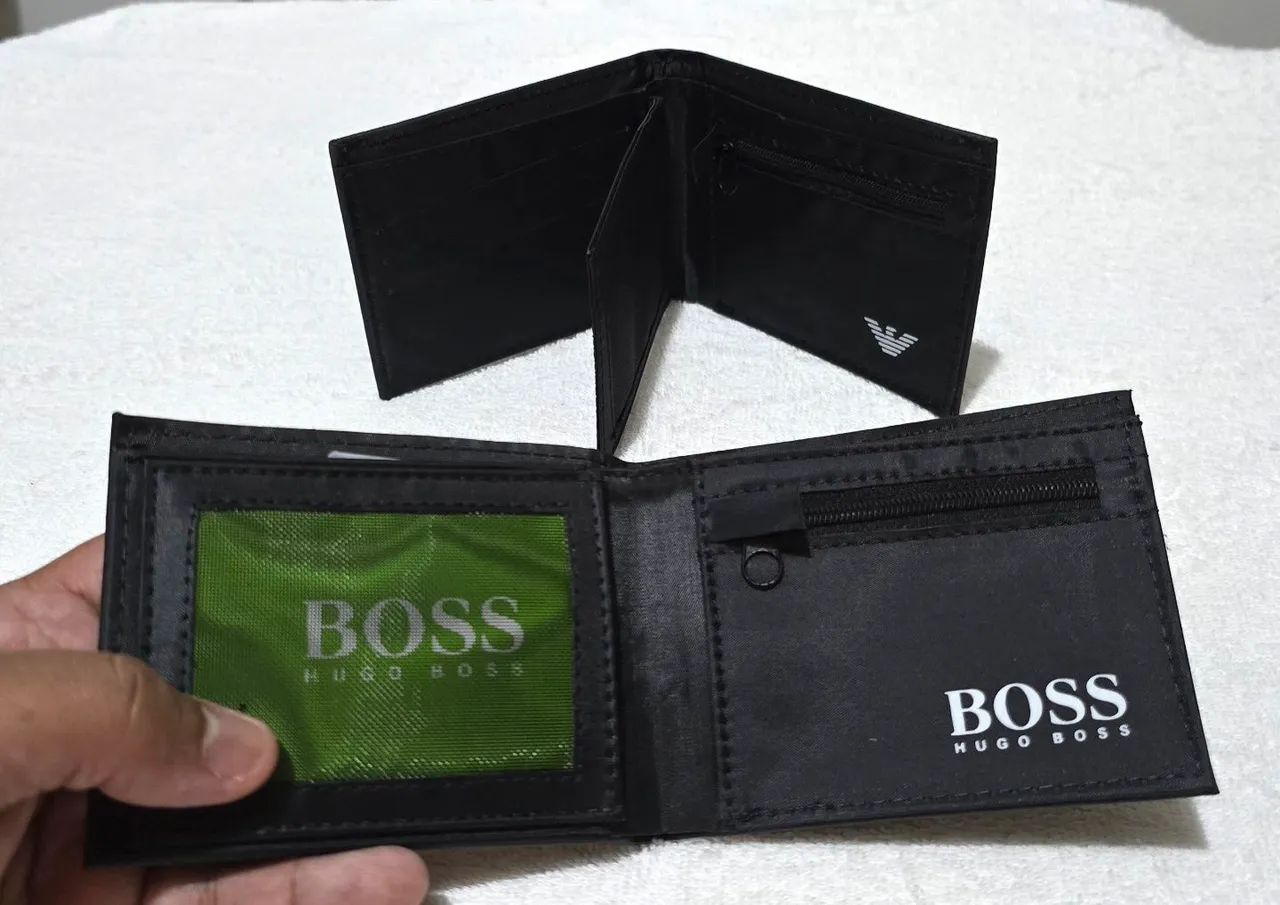 Carteiras premium da Hugo Boss e Empório Armani  - Foto 2