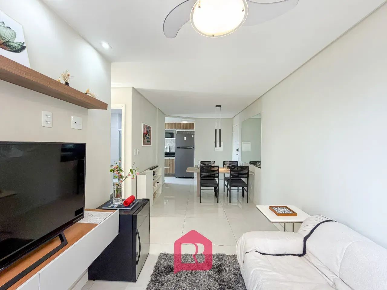 3 Quartos mobiliado em residencial Coqueiral