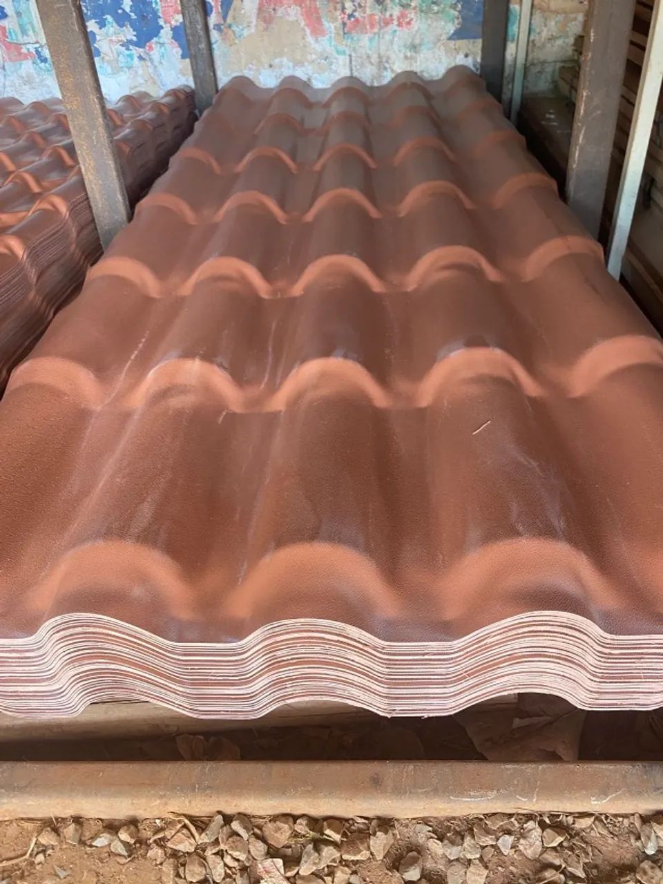 Telhas de PVC 2.30X86 COLONIAL a vista 69,90