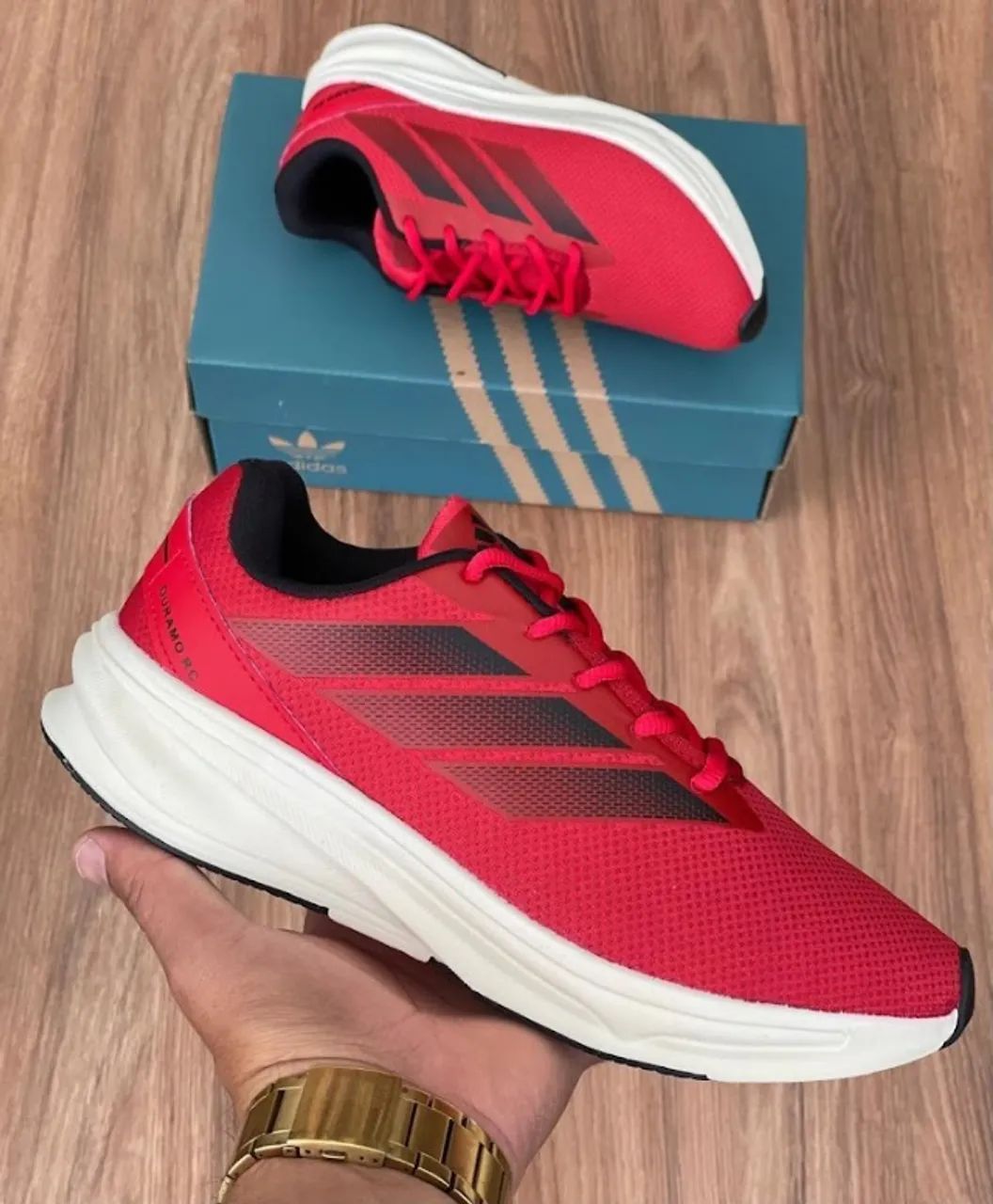 Tenis Adidas Running Vermelho Pronta Entrega 