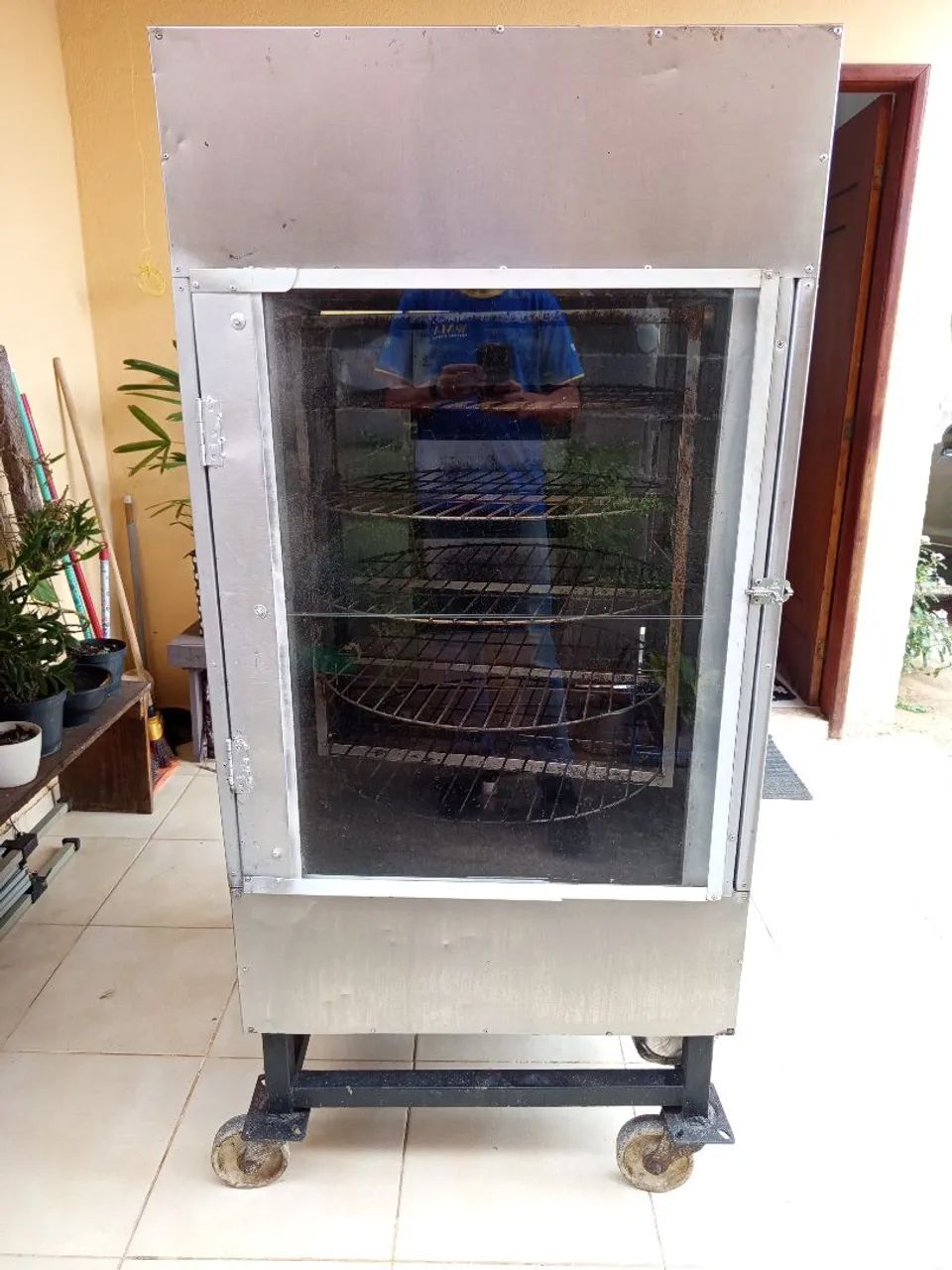 Máquina Giratória de Frango + Acessórios  - Foto 3