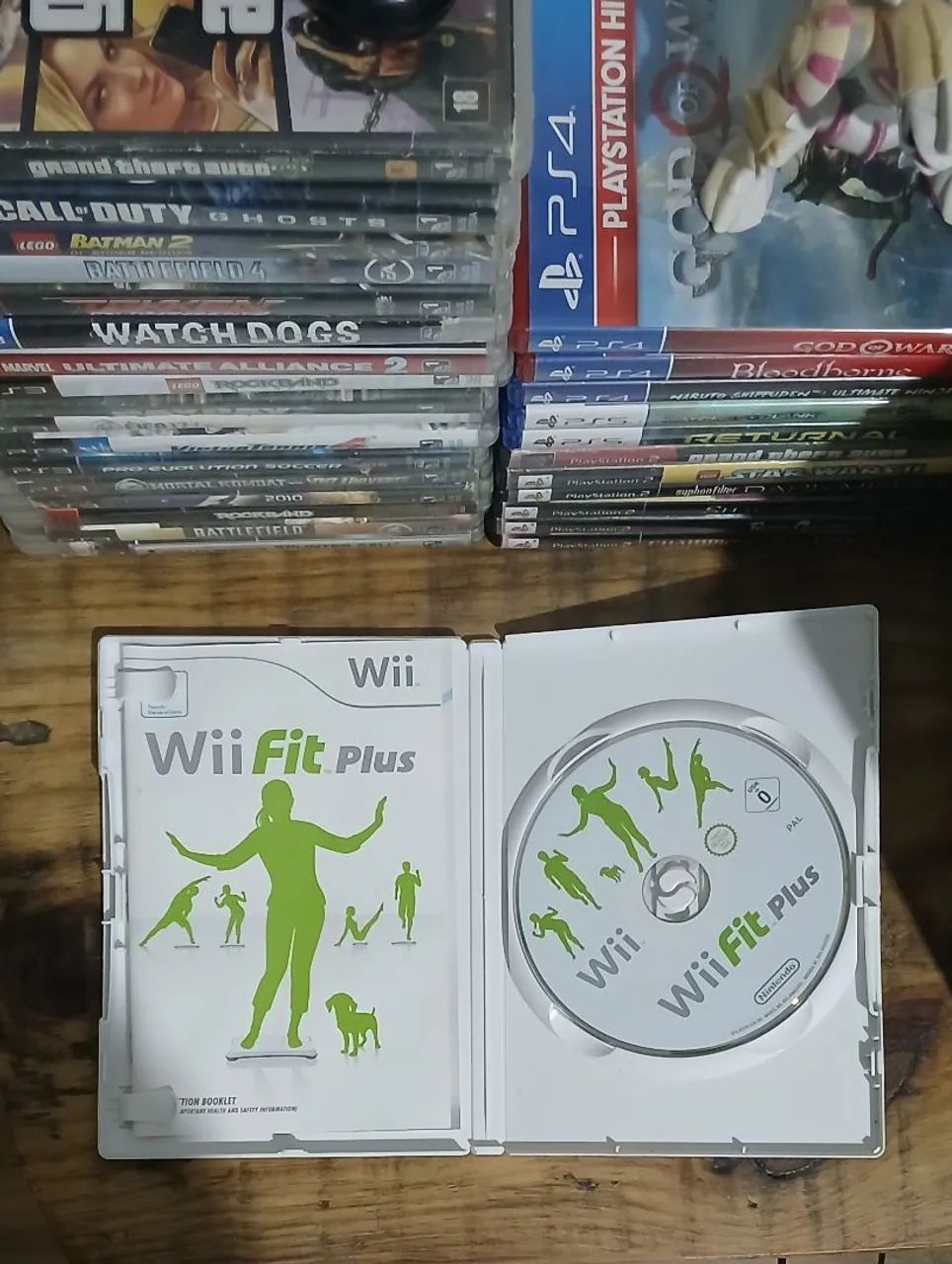 Jogo Wii fit plus original - Jogos de Vídeo Game - Virgem Santa