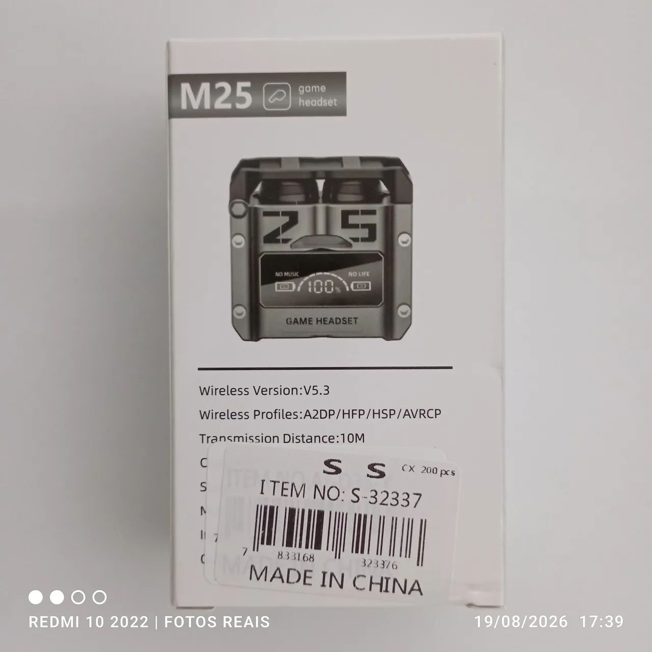 Fone bluetooth M25 - Foto 2