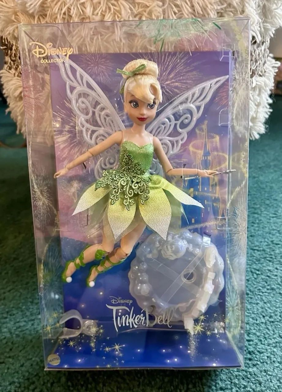 BONECA BARBIE TINKERBELL MATTEL NOVA LACRADA  - Foto 2