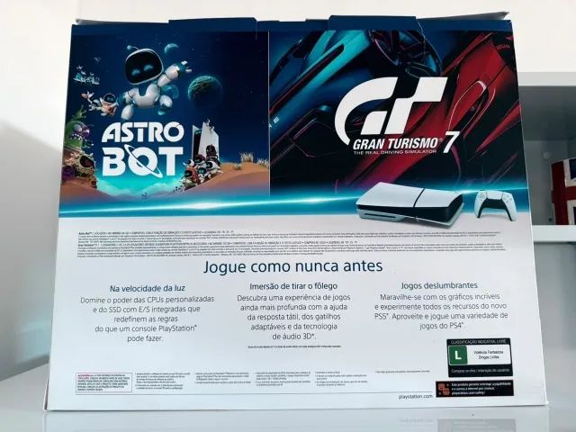 CAIXA ORIGINAL PS5 SLIM DISK - Foto 3