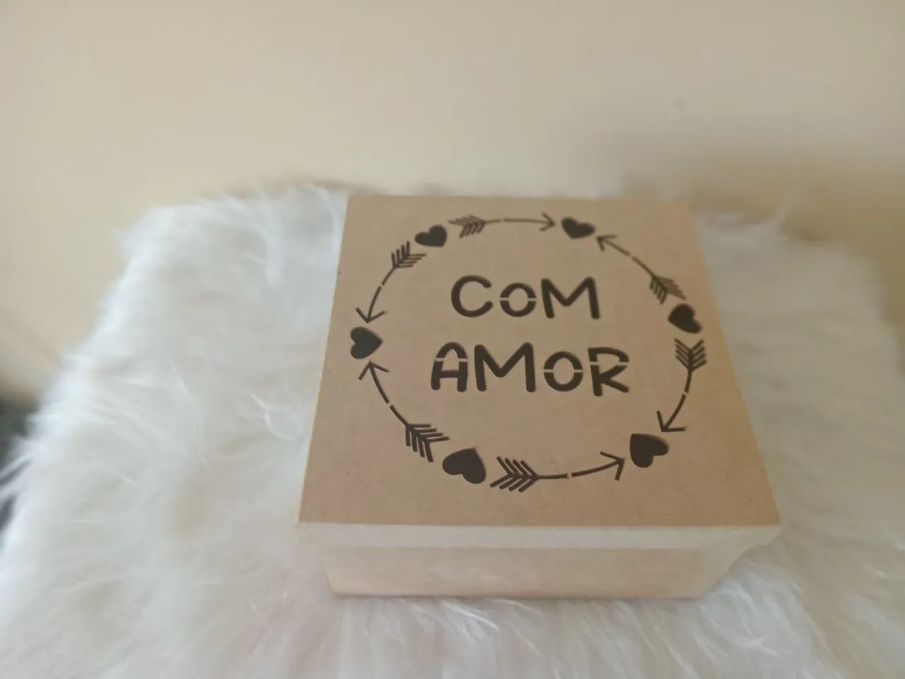 Caixas de mdf, novas