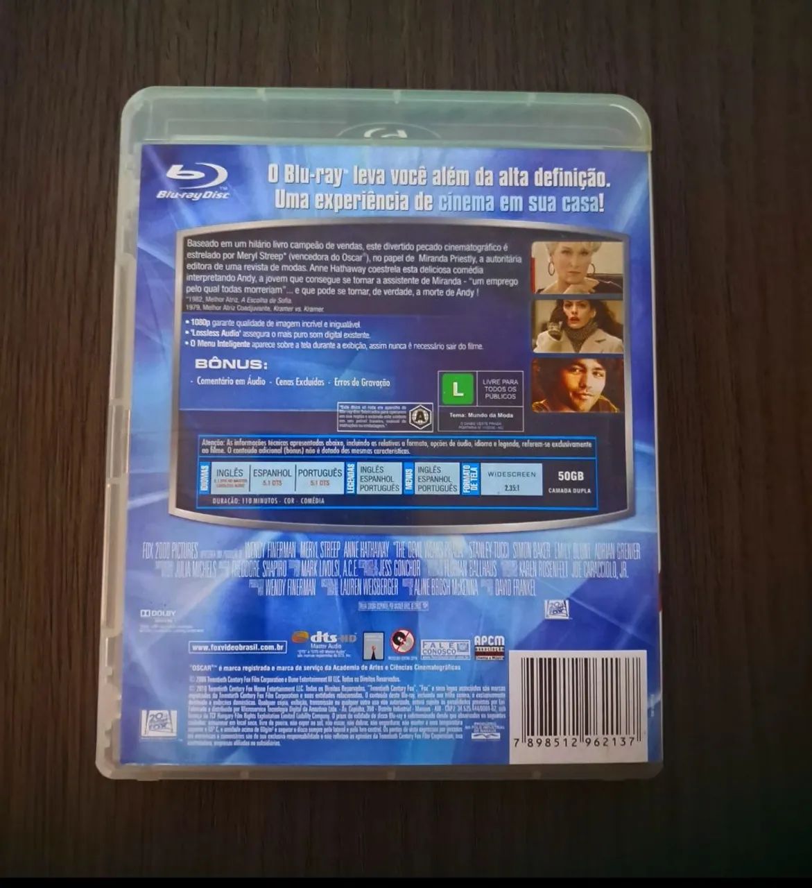 Blu-ray O Diabo veste prada primeira edição  - Foto 4