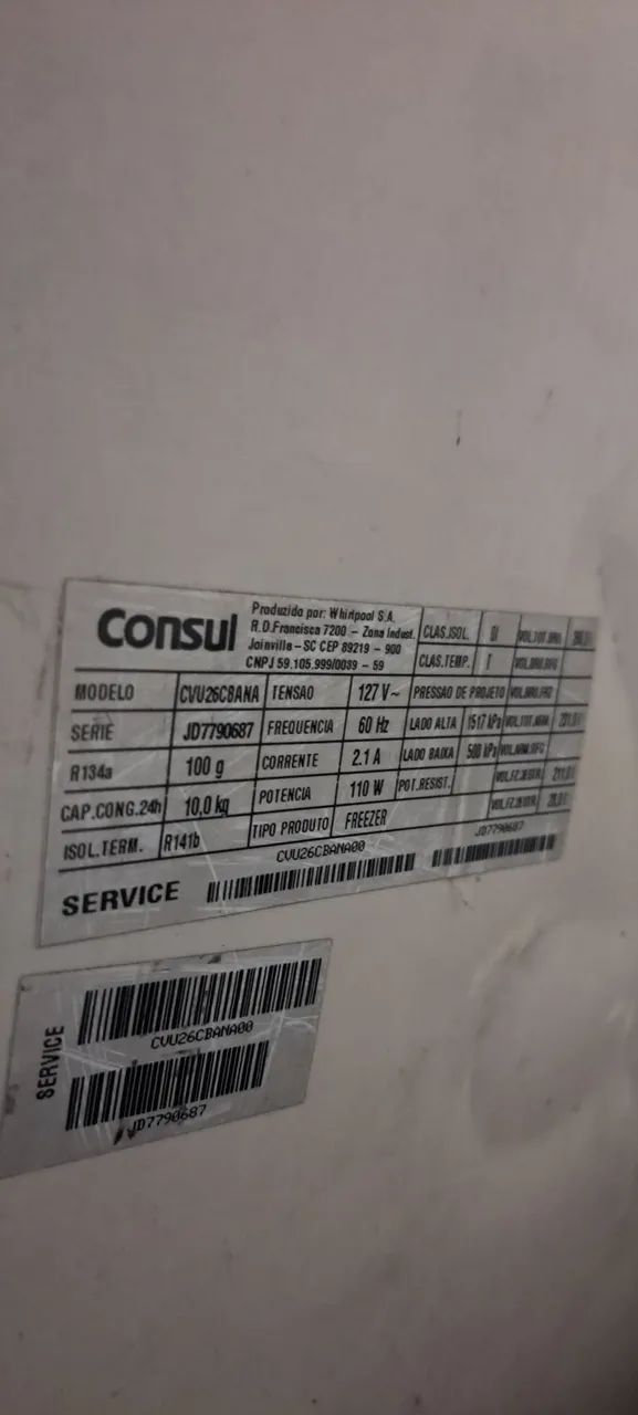 Freezer vertical Consul  - Foto 5