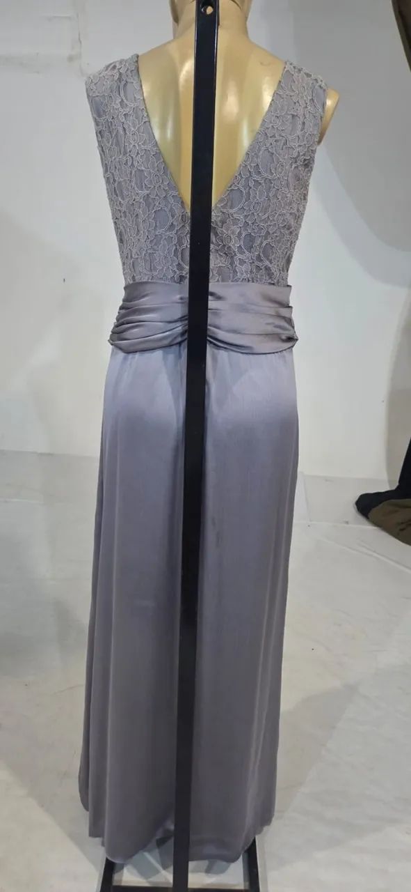 Vestido de festa prata - Foto 4