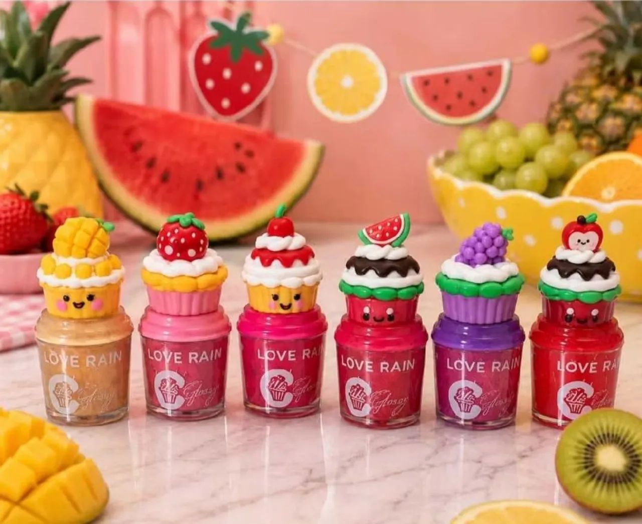 Kit gloss frutinhas