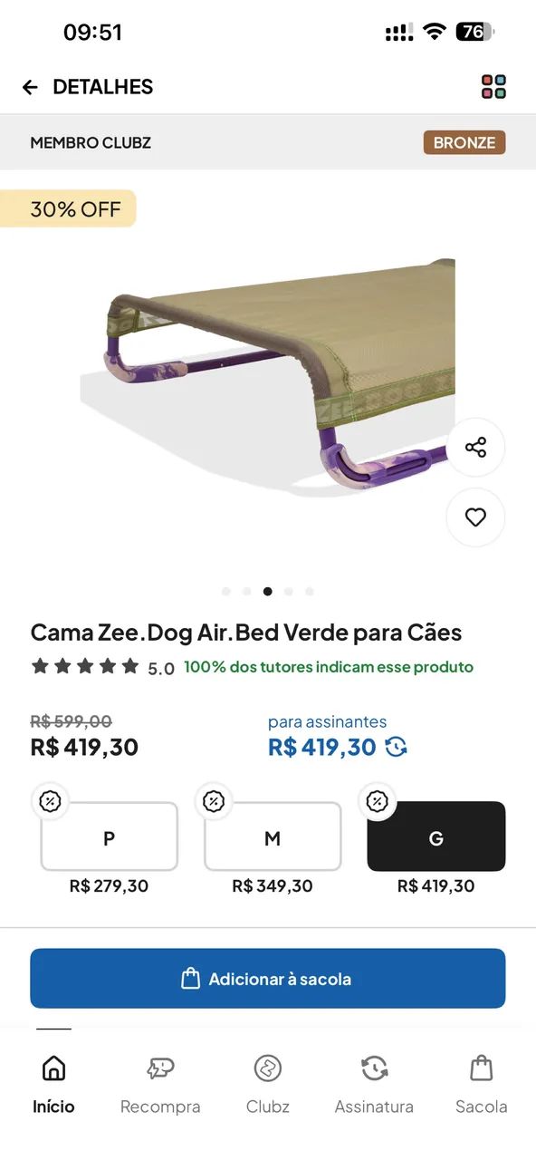 Cama zeedog airbed - Foto 3