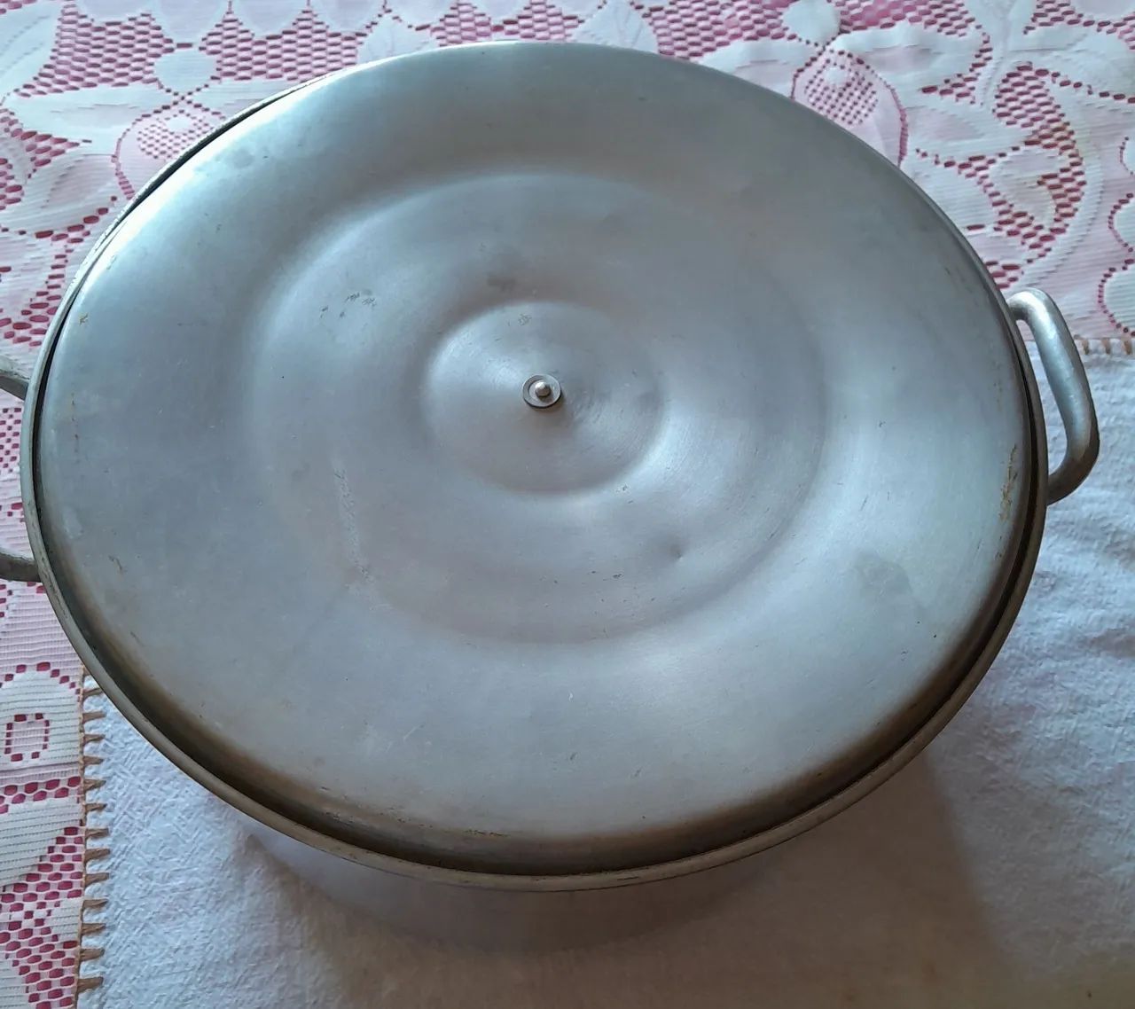 PANELA GRANDE DE ALUMÍNIO, CAPACIDADE  16 LITROS - Foto 5