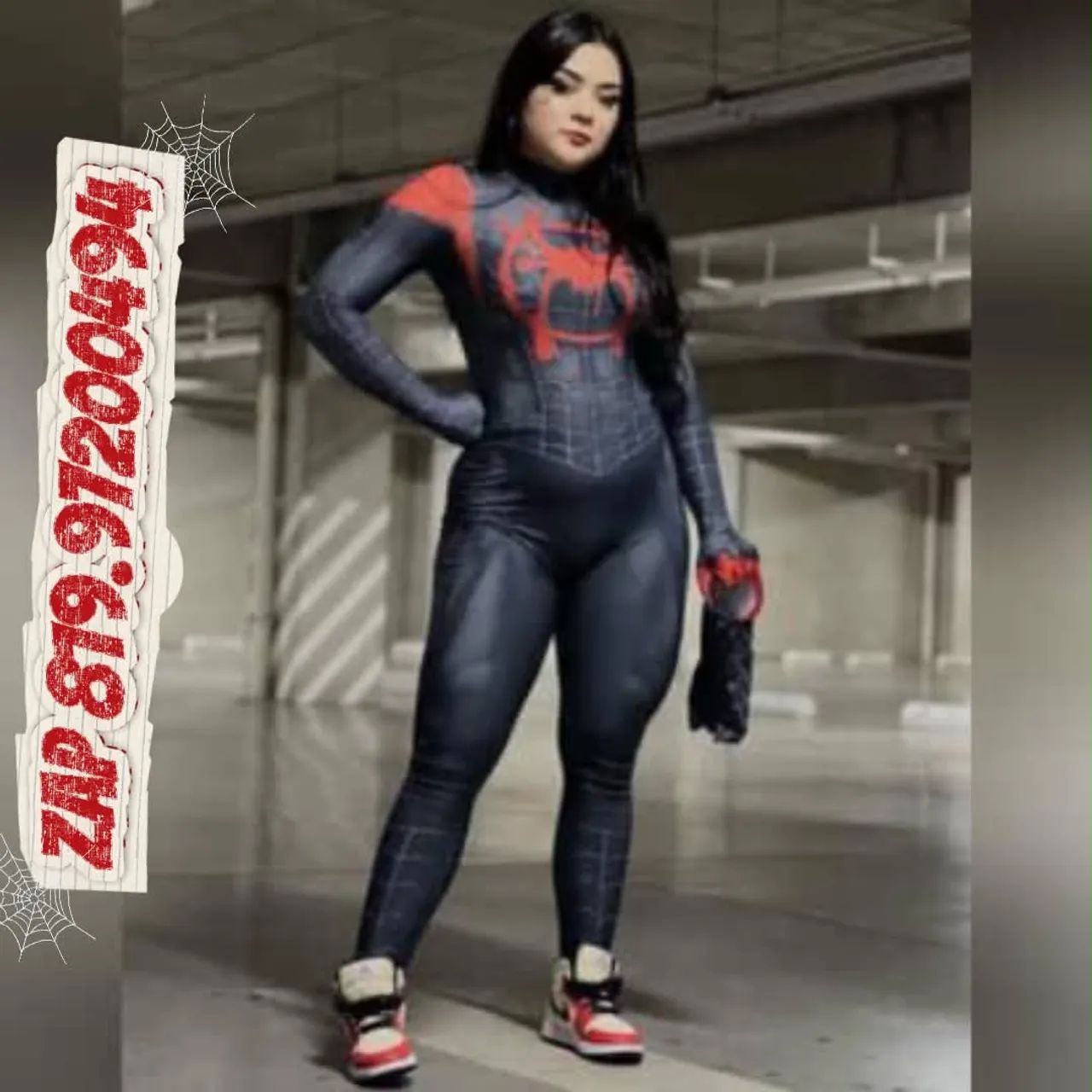 Fantasia Mulher Aranha (Aluguel)