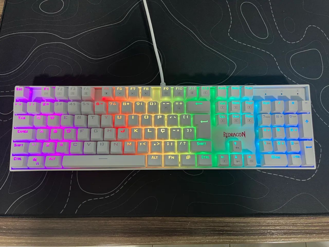Teclado Mecânico Redragon Mitra Switch Blue