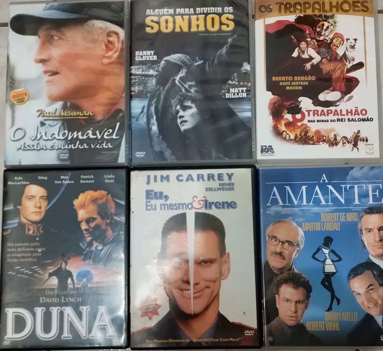 Dvds de filmes, variados.