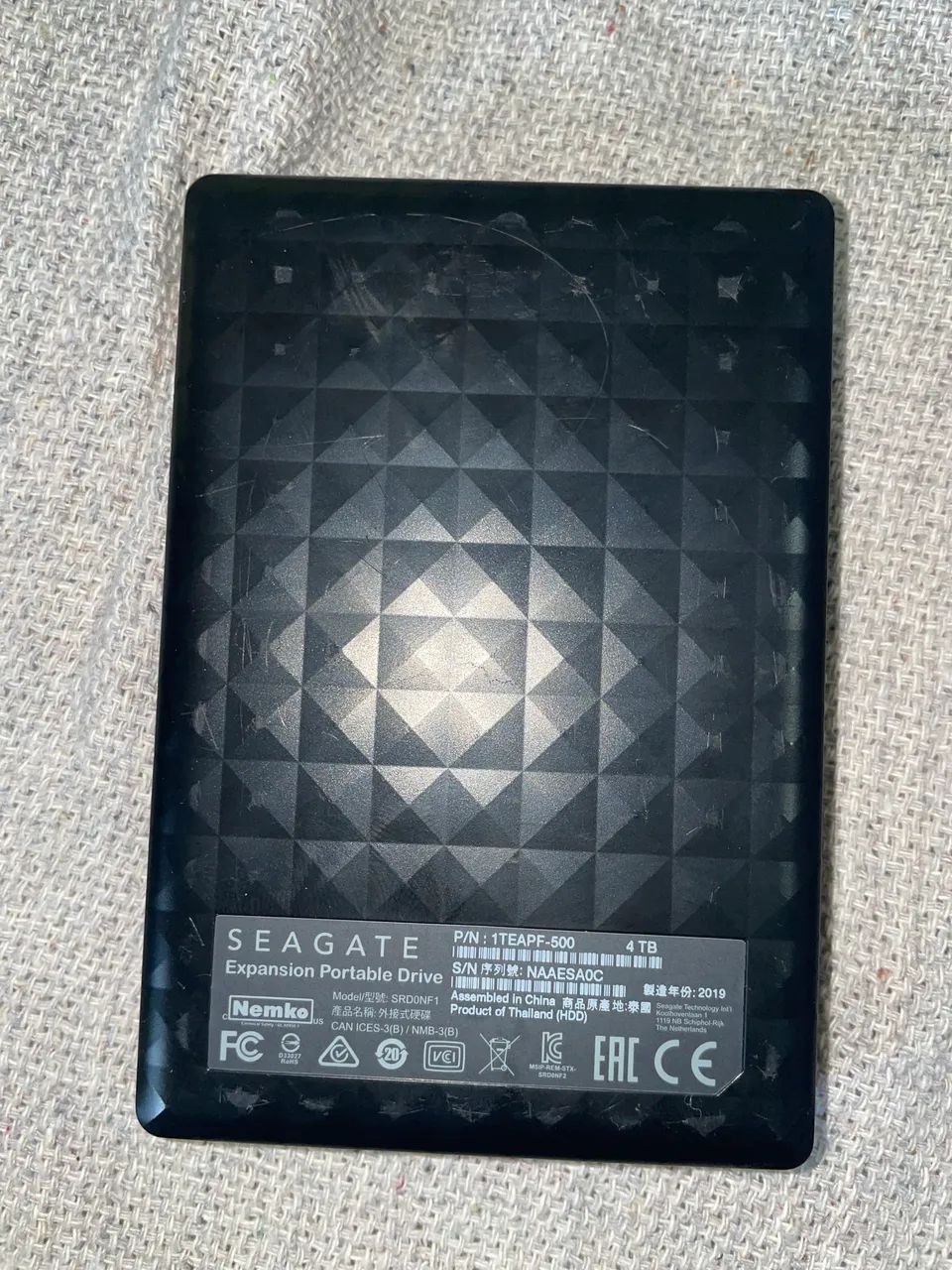 HD externo 4TB seagate ótimo estado - Foto 3