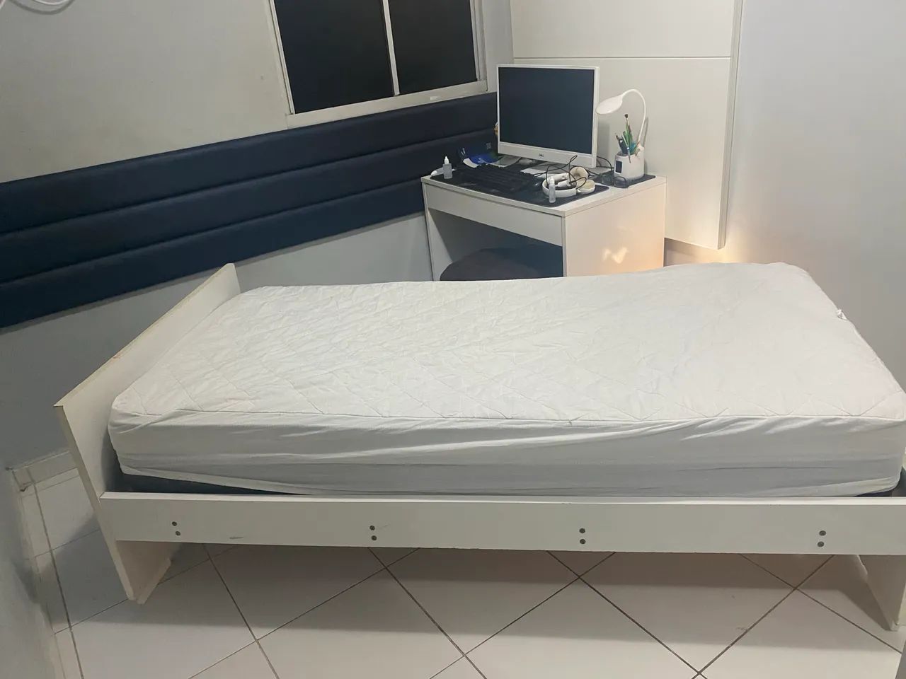 Cama solteiro madeira  - Foto 4