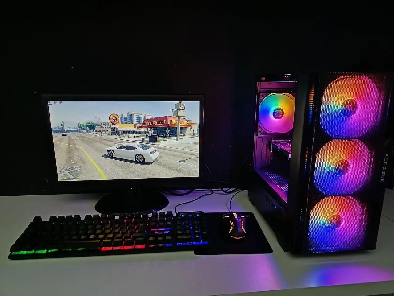 Pc gamer completo i5 GTA 5 free fire Roblox com garantia  - Foto 6