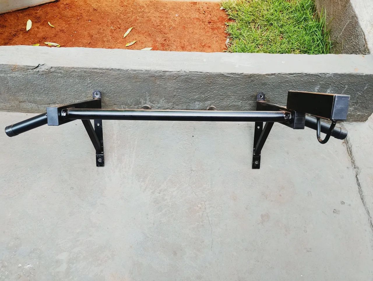 Barra fixa com suporte saco  - Foto 2