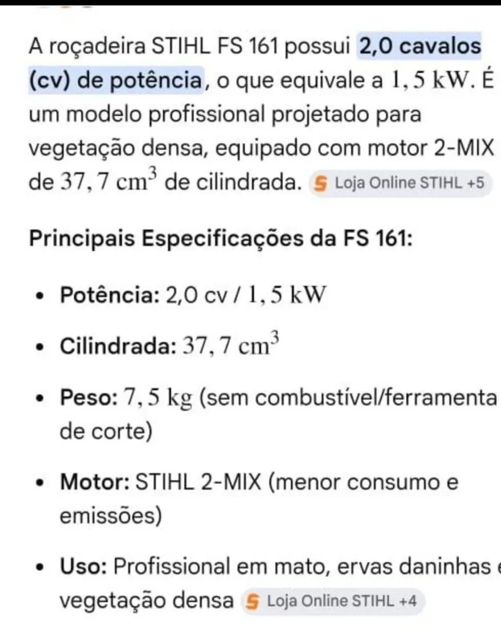 Roçadeira Seminova Pouquíssimo Usada - 2HP - Completa - Foto 3