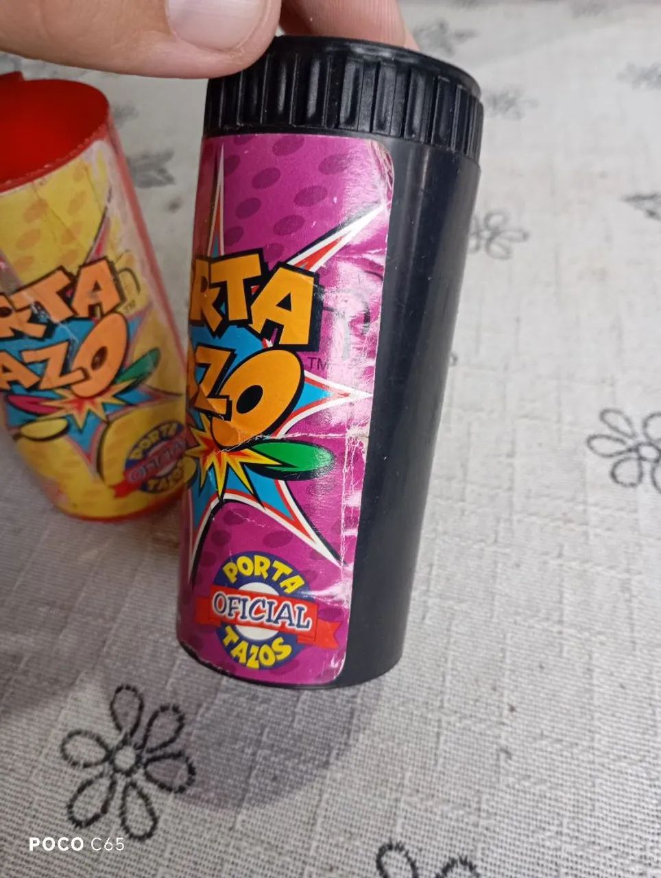 Porta Tazos Elma chips venda no par - Foto 2