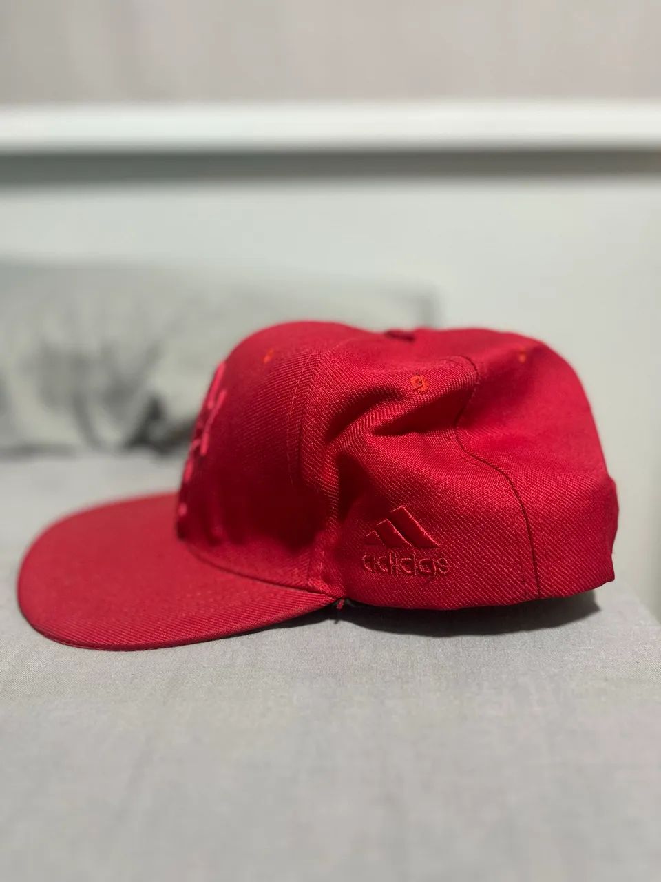 Boné original Flamengo adidas vermelho  - Foto 3