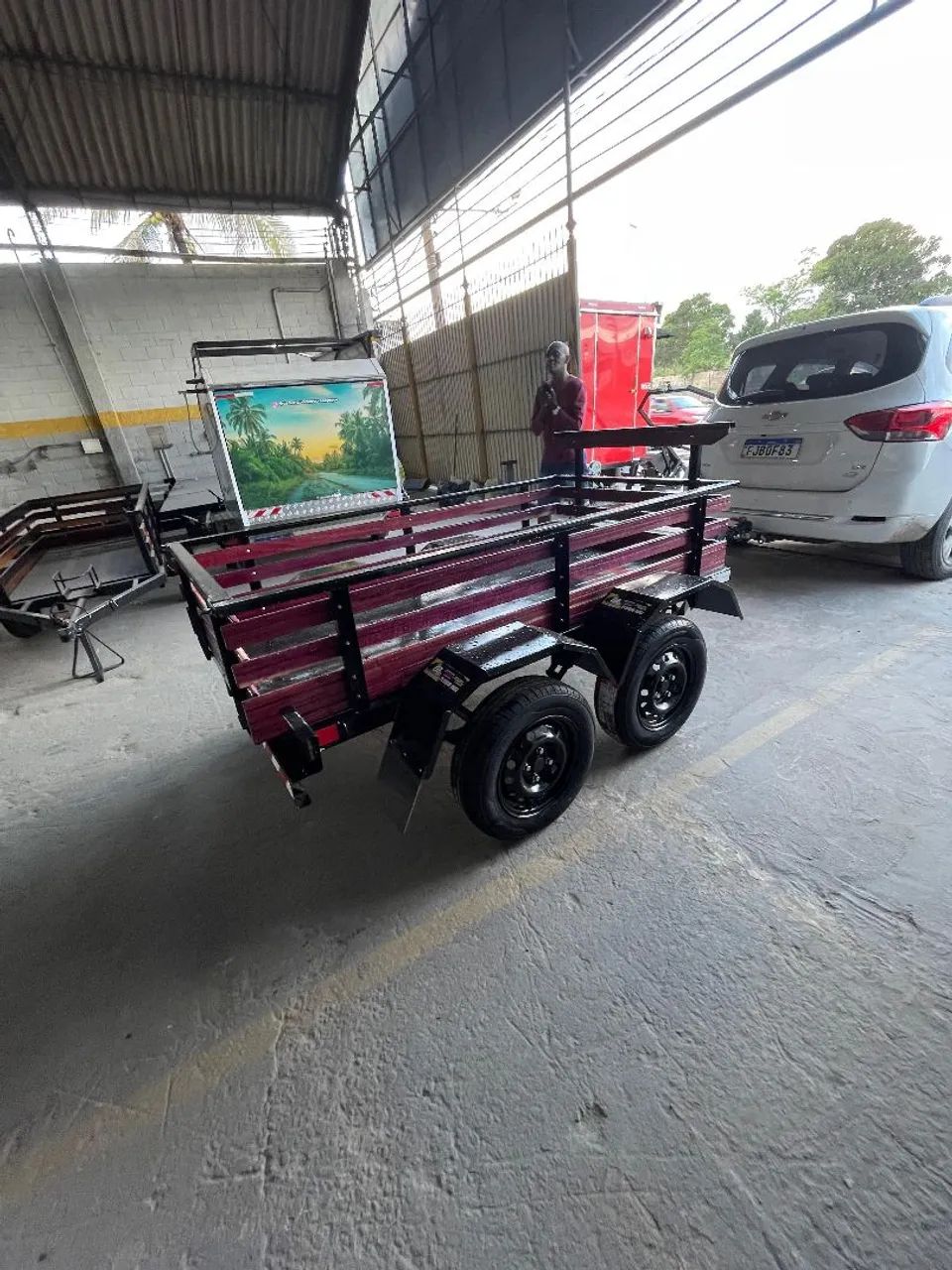 Carretinha fazendinha  - Foto 3