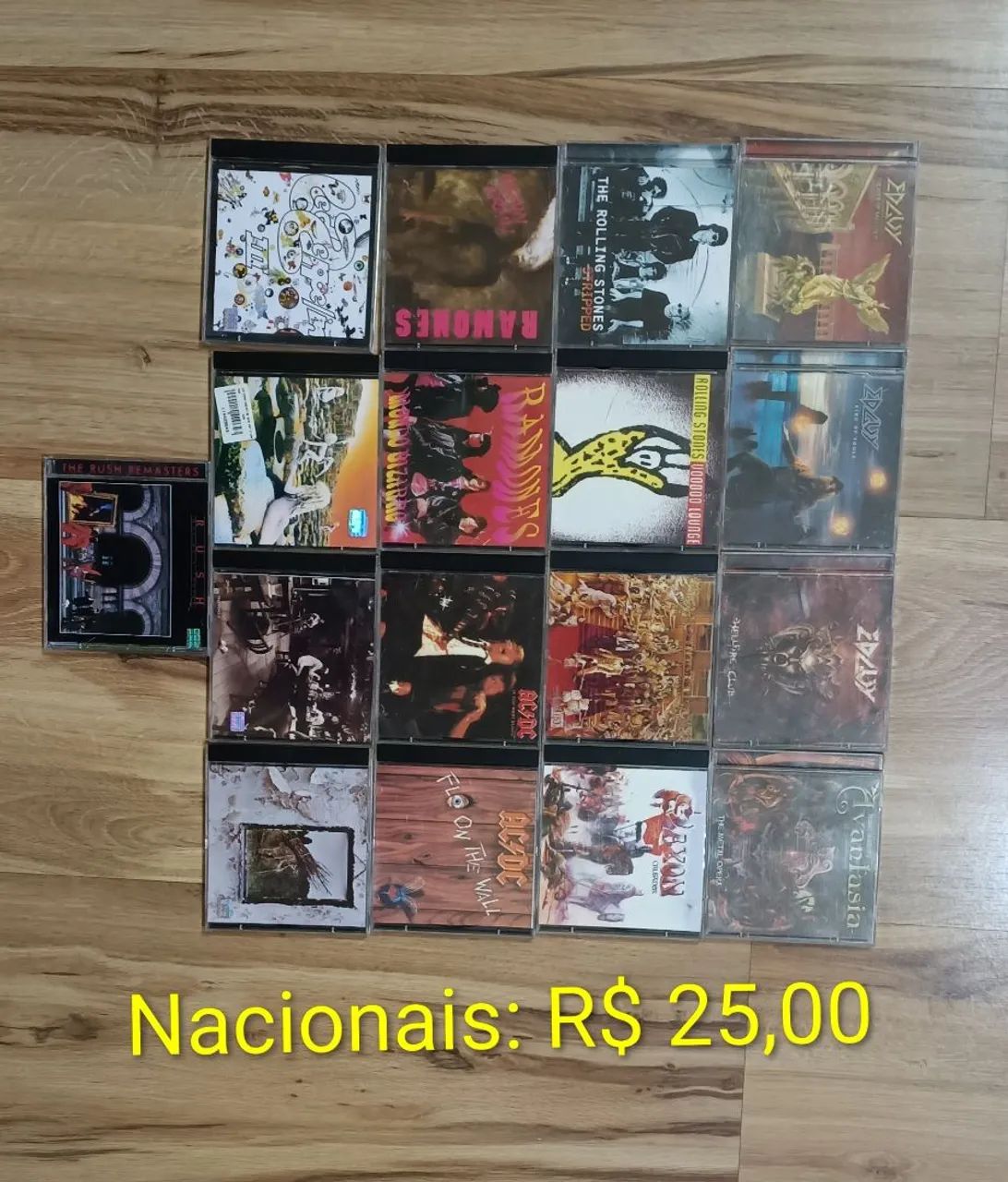 Cds Nacionais e importados