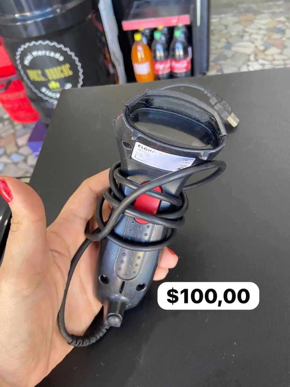 Leitor de código de barras 