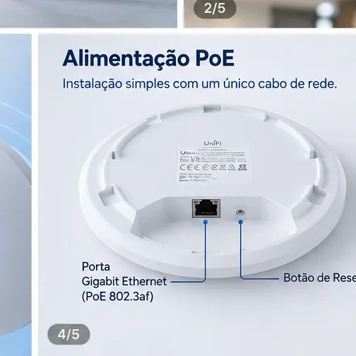 ACCESS POINT UBIQUITI UNIFI U7 LITE - Foto 3