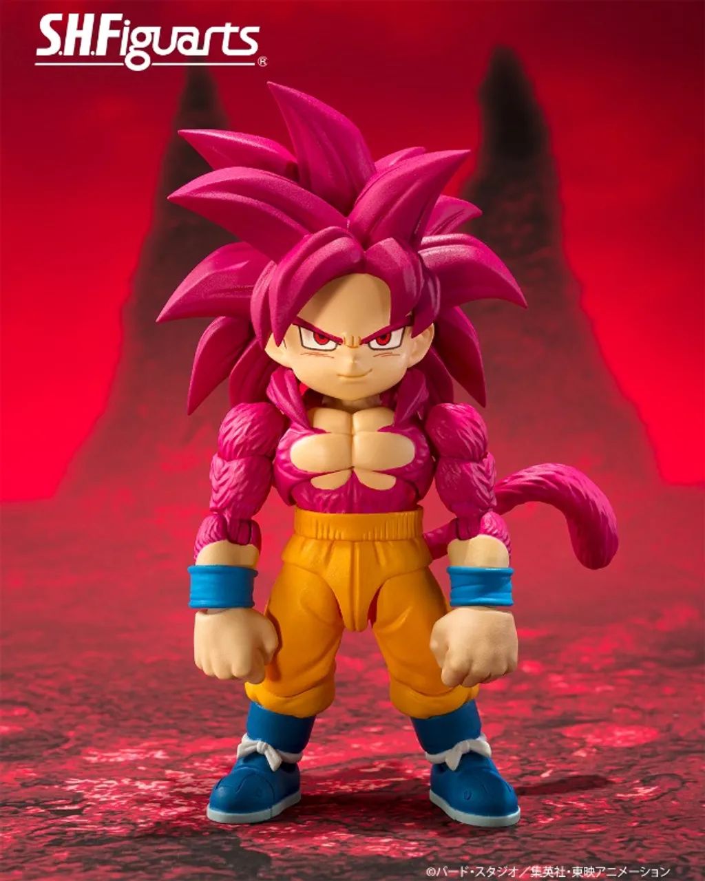 Goku SSJ 4 Mini Daima Sh Figuarts - Bandai - Foto 4