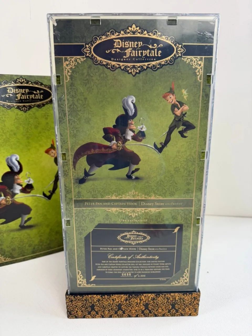  DISNEY FAIRTALE DESIGNER COLLECTION PETER PAN E CAPITAO GANCHO  SET - Foto 5