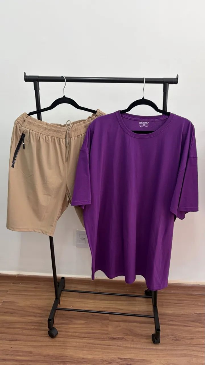 Camiseta básica XG plus size masculina