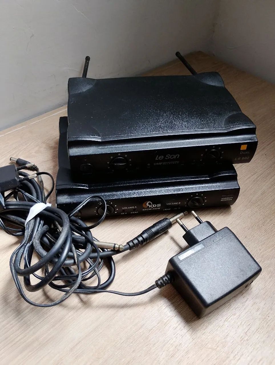 Sistema de microfone sem fio. - Foto 4