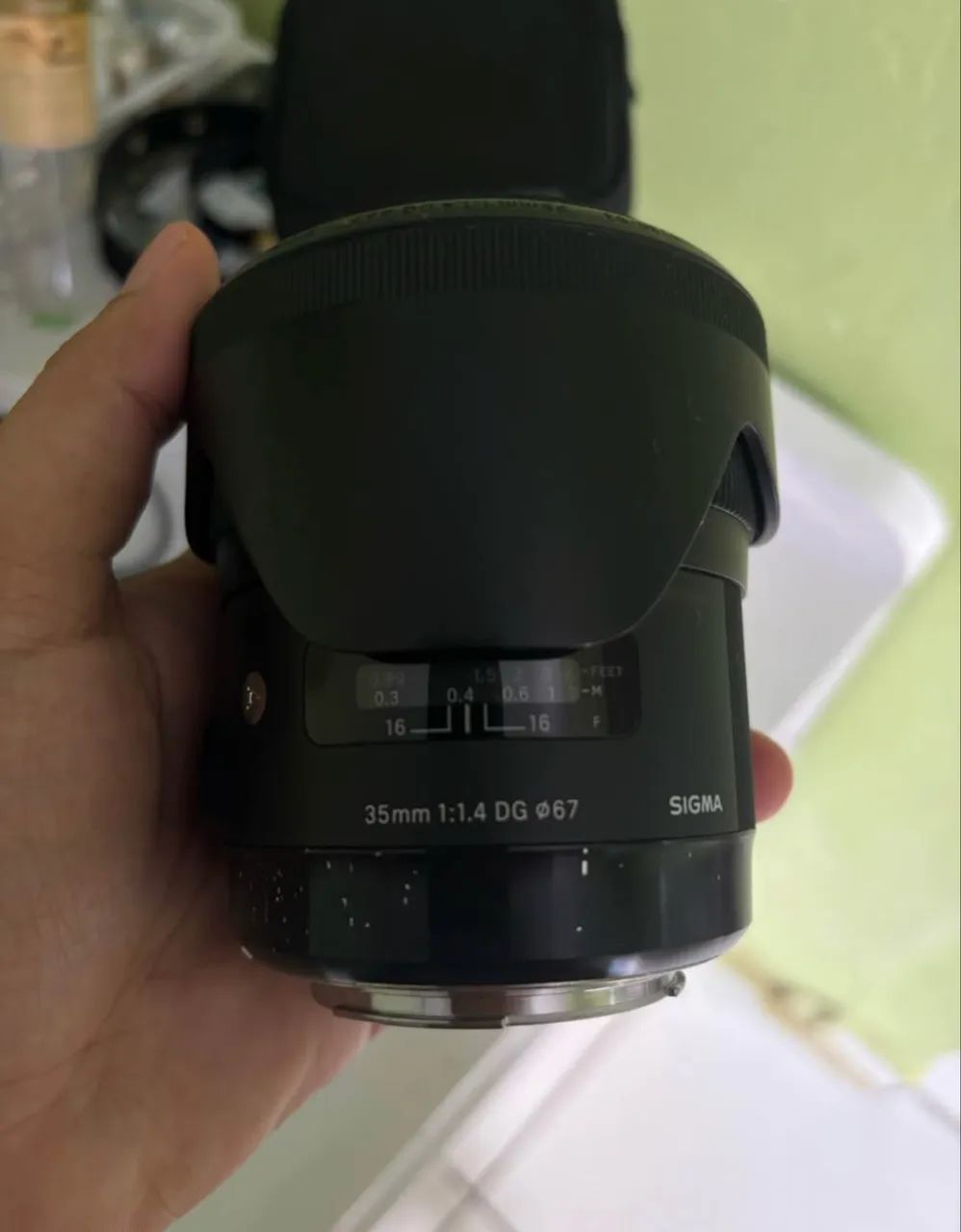Lente Sigma 35mm f/1.4 Art para Canon - Impecável + Parcelamento - Foto 3
