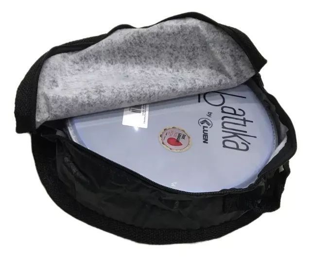 Capa Bag Luxo Luen De Lona Para Pandeiro 10 Polegadas - Foto 3