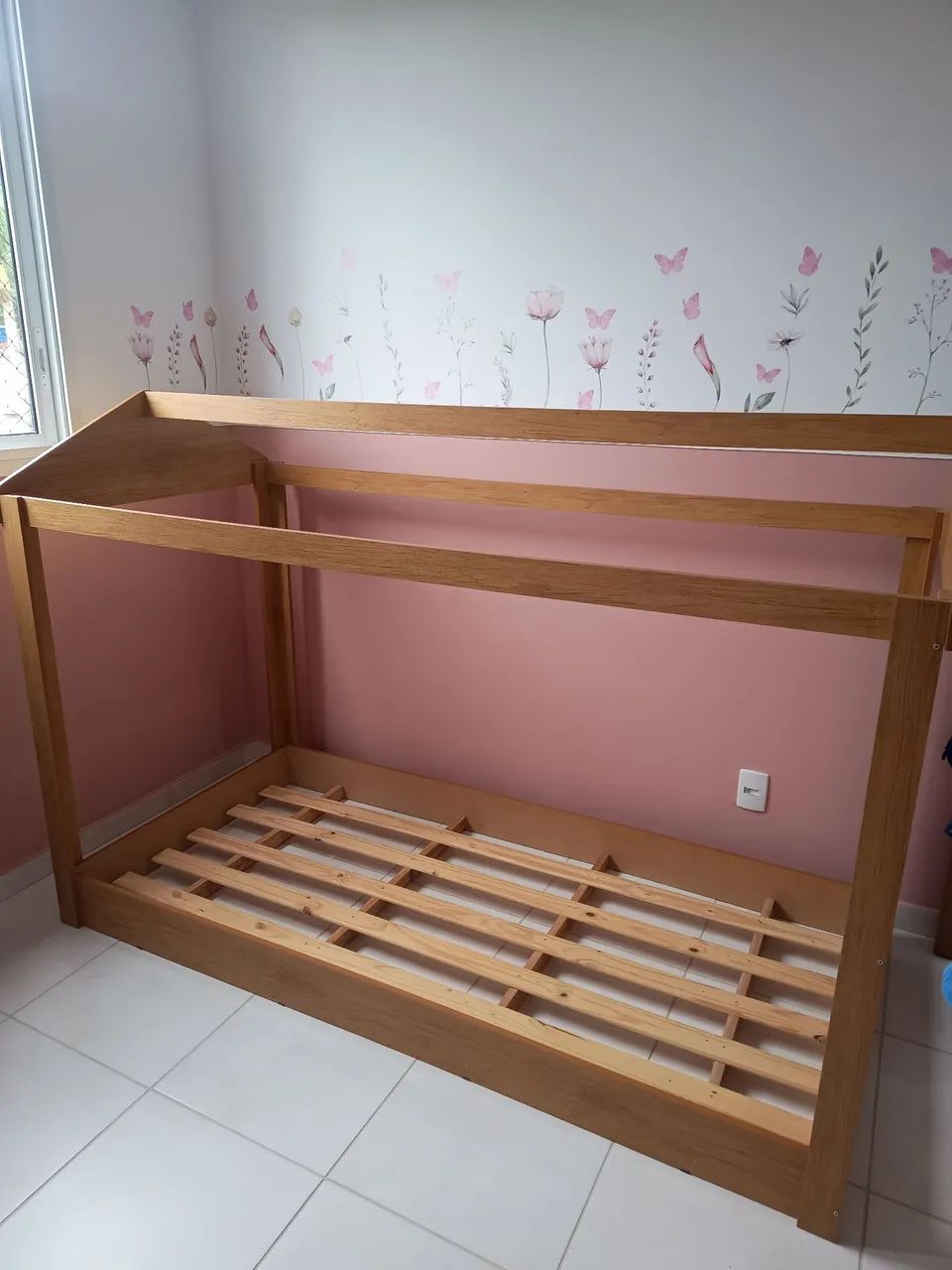 Cama casinha infantil (colchão solteiro)  - Foto 2