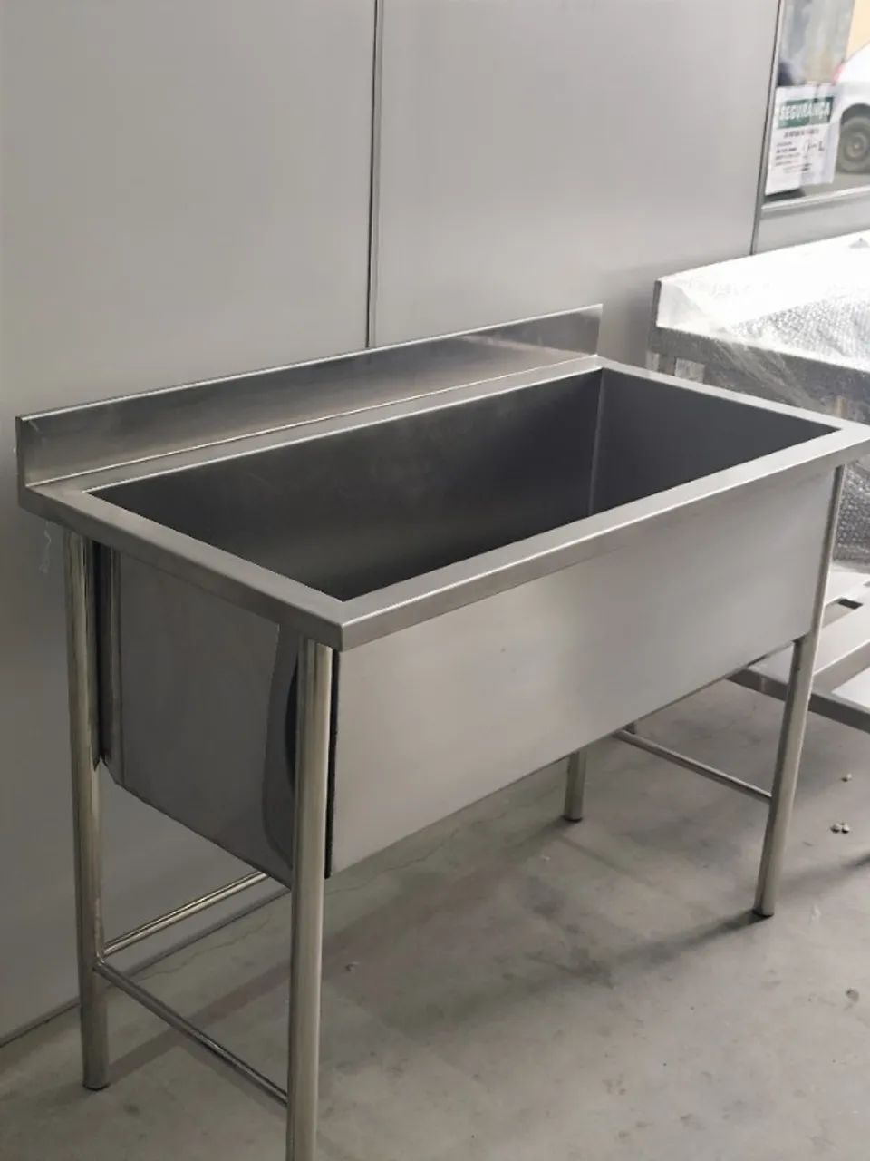 tanque inox 0,90m reforçado 