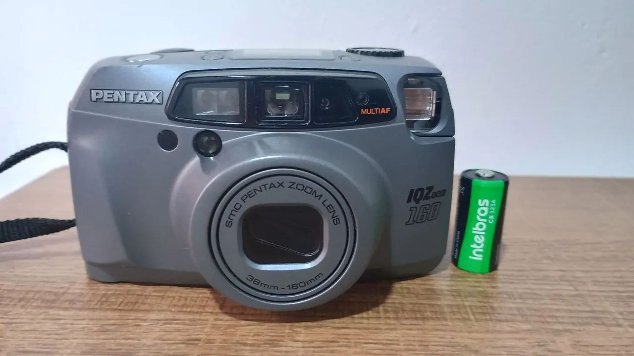 Câmera Pentax Espio Iqzoom 160 - Câmeras e Filmadoras - Vila