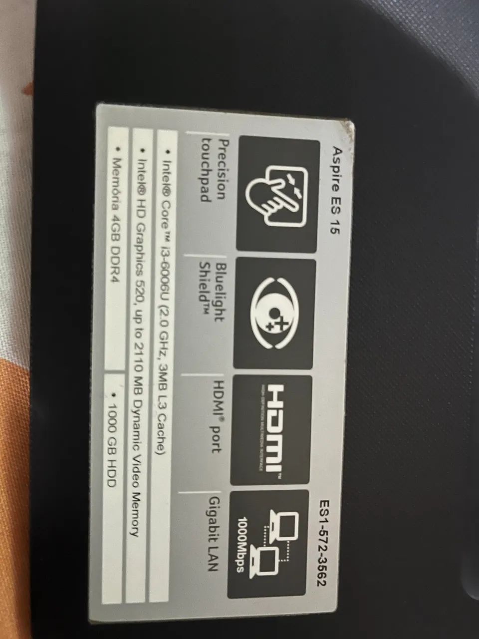 Notebook Acer I3 6 geração - Foto 2