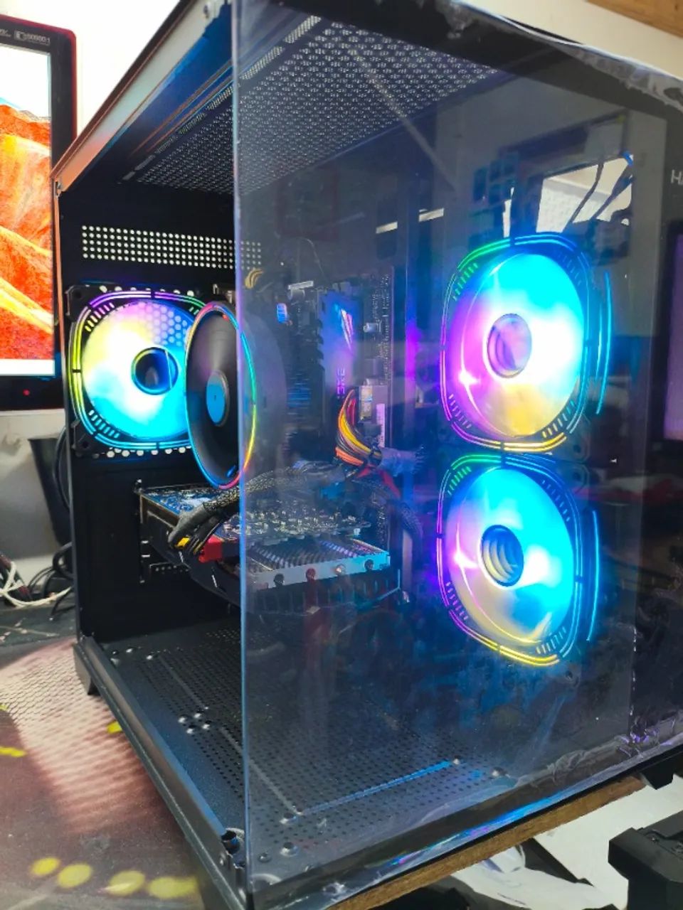 PC Gamer Core I7 8700 GTX 1070 8GB - Completo -Até 12 X 322,00 Sem