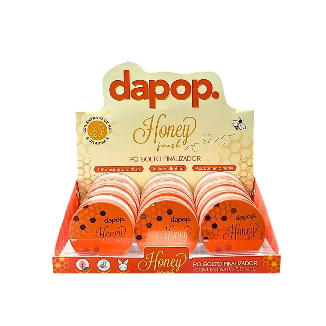 Pó solto honey Dapop