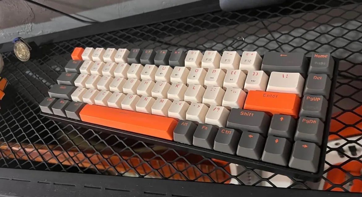 Teclado sem fio K68 60% - Foto 3