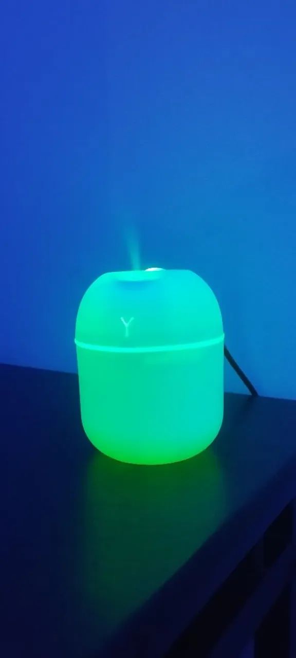 Umidificador de Ar USB com LED RGB - Foto 2