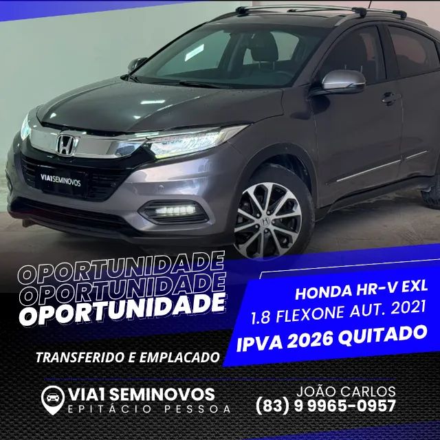 Honda Hr-V HR-V EXL 1.8 Flexone 16V 5p Aut. 2021