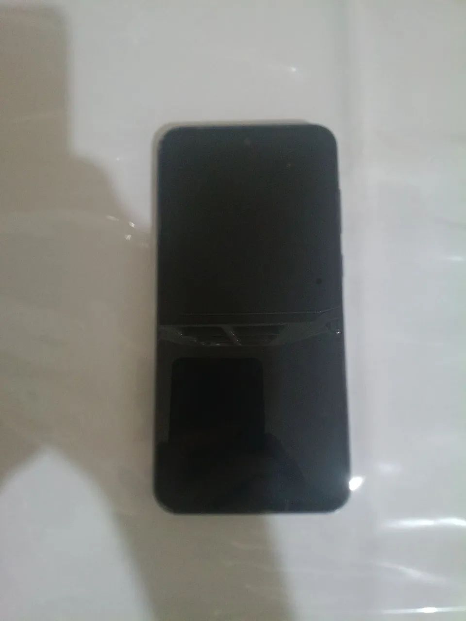 Celular samsung usado e quebrado
