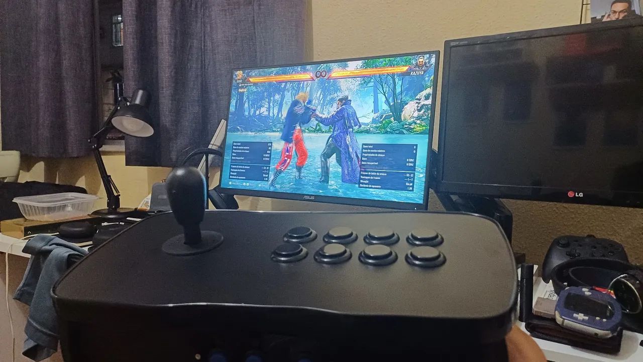 Controle Arcade Fliperama PC Placa zero delay manche pegasus - Foto 3