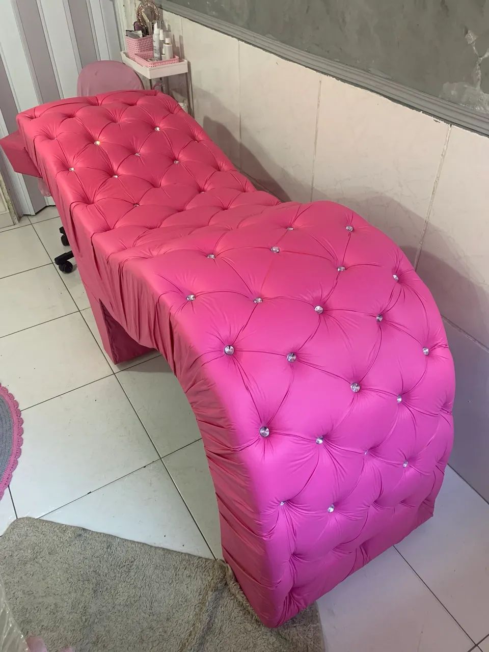 Maca Luxo Rosa para Cílios + Capa e Almofada