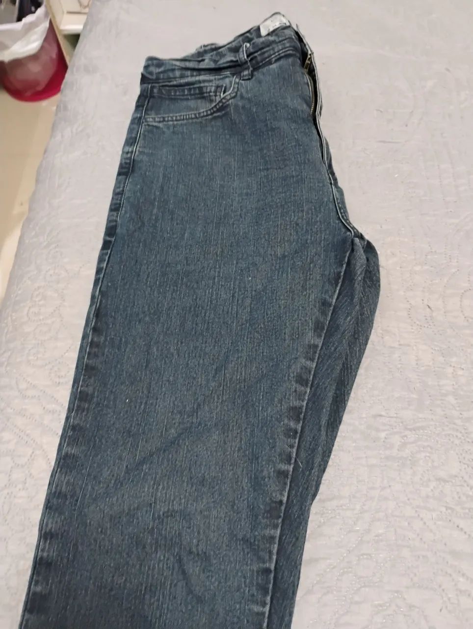 Calça jeans azul escuro - 38 - Foto 3