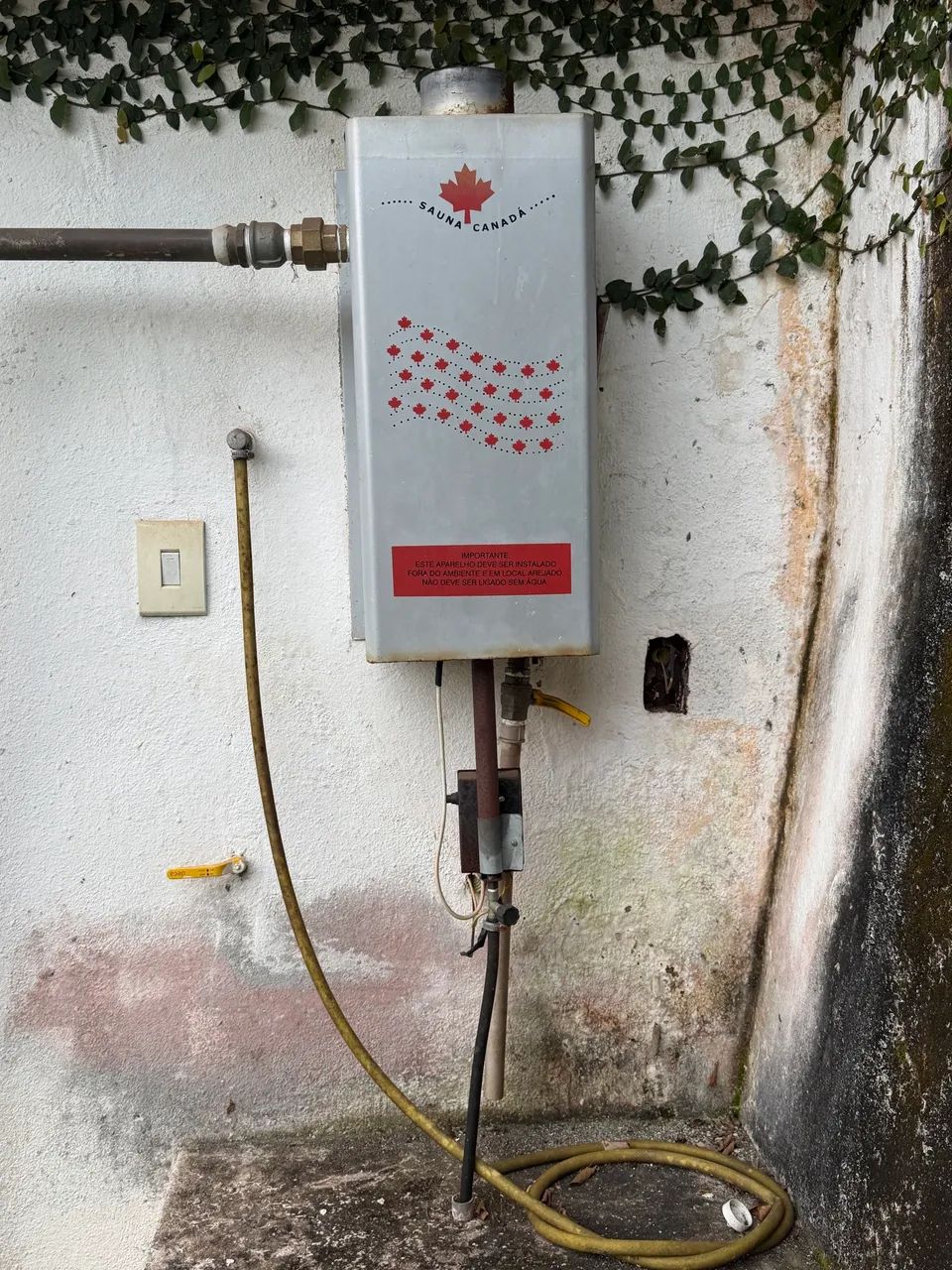 Sauna a gás semi nova